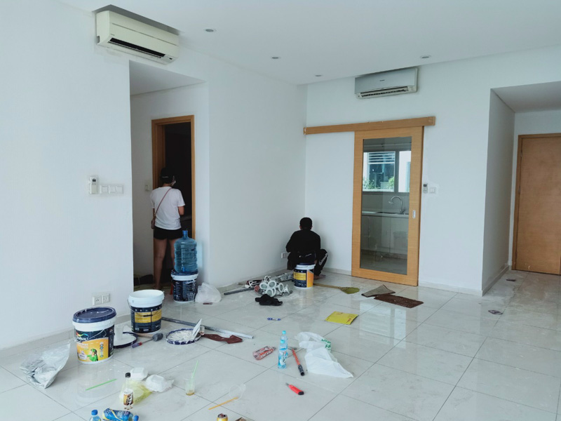 Thợ sơn nhà chung cư tại quận Gò Vấp Tphcm