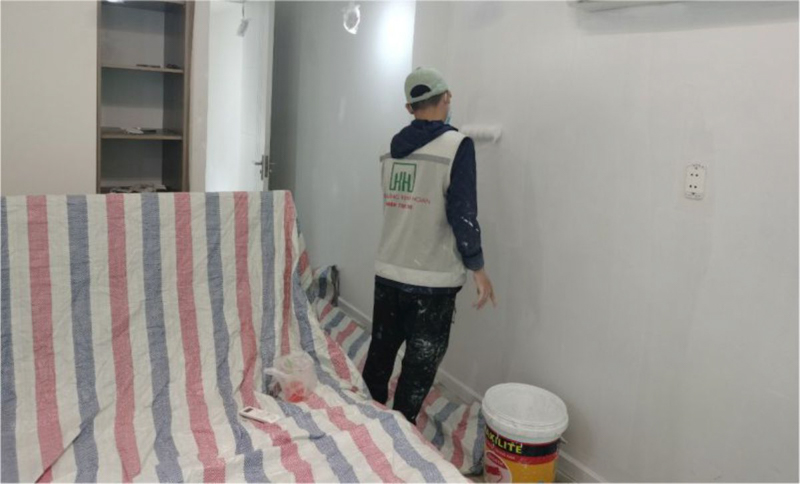 Dịch vụ thợ sơn nhà tại tphcm Khải Hoàn