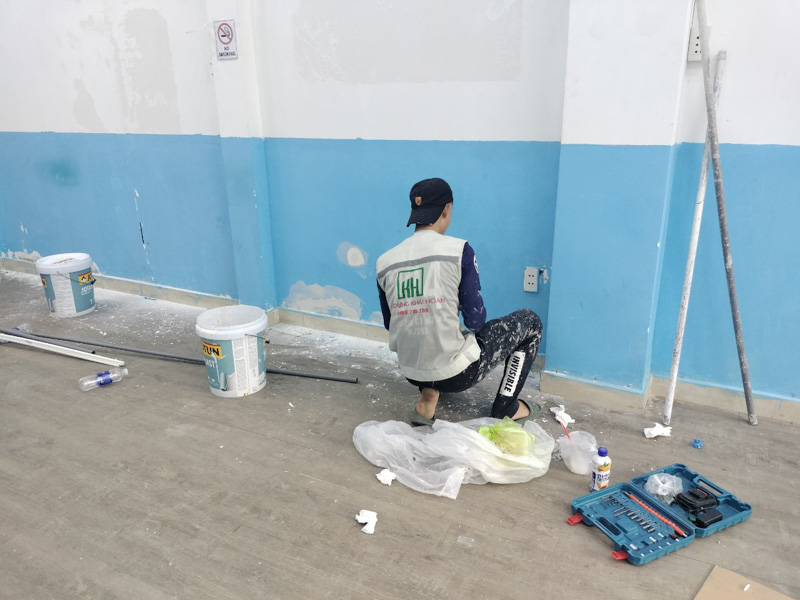 Thợ sơn tường quận Tân Bình chuyên nghiệp